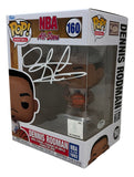 Dennis Rodman Signed Chicago Bulls NBA All-Stars Funko Pop #160 Schwartz