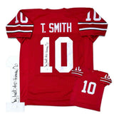 Troy Smith Autographed Signed Jersey with "Heisman 06" Beckett Authenticated BAS