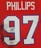 JORDAN PHILLIPS SIGNED AUTOGRAPHED PRO STYLE XL CUSTOM JERSEY BECKETT QR
