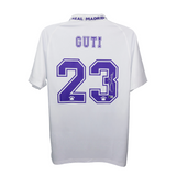 Guti Hernandez Signed Real Madrid FC Home Soccer Jersey #23 with Beckett Witness