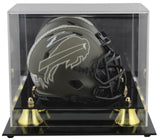 Bills Stefon Diggs Signed Salute To Service Speed Mini Helmet W/ Case BAS Wit
