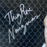 Thug Rose Namajunas Signed 8x10 Photo vs Paige Vanzant PSA 40618