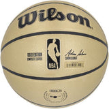 Jamal Murray Nuggets Signed Wilson Gold Basketball w/Bring & Champ Insc - LE 10