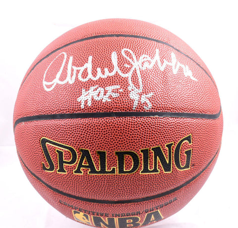 Kareem Abdul-Jabbar Autographed Spalding NBA Basketball w/HOF - Beckett W Holo