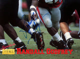 Randall Godfrey Cowboys Signed 1996 Signature Rookies Cert 8x10 Photo 153560