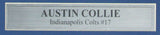 Austin Collie Indianapolis Colts Signed/Auto 8x10 Photo Framed JSA 163313