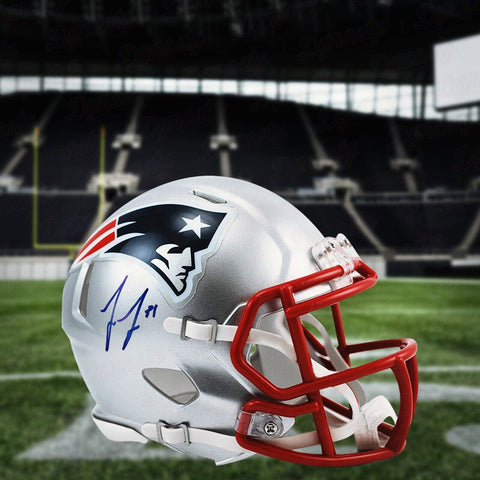 Jonathan Jones New England Patriots Autographed Signed Mini-Helmet JSA COA