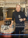 John Elway Autographed Magazine (The Drinks Business-Issue 228) July-21 LSM COA