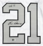 Eric Allen Signed Oakland Raiders Jersey Inscribed "HOF 25" (Beckett) All Pro DB