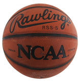 UTEP Don Haskins "Best Wishes" Signed Rawlings NCAA I/O Basketball BAS #BU55120