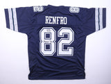 Mike Renfro Signed Dallas Cowboys Jersey Inscribed "America's Team" (JSA COA) WR
