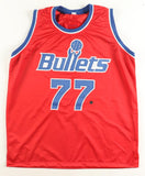 Gheorghe Muresan Signed Washington Bullets Jersey (Authentic Ink) 7' 7" Center