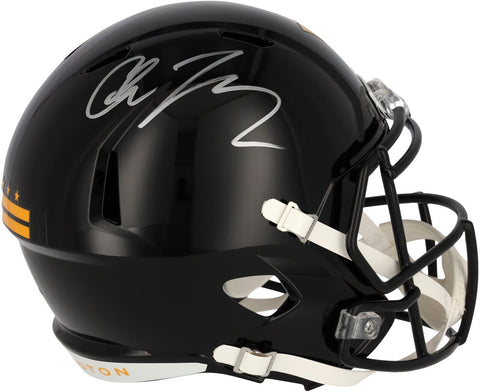 Autographed Chase Young Commanders Helmet