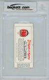 Sterling Sharpe Signed Green Bay Packers Ticket 10/24/93 4 TD Slab Beckett 53894