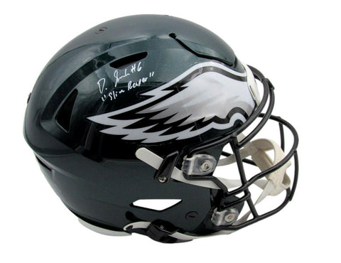 DeVonta Smith Signed/Inscr Full Size Speed Flex Authentic Helmet Fanatics
