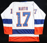 Matt Martin Signed New York Islanders Jersey (JSA) 13 Year Islander Veteran