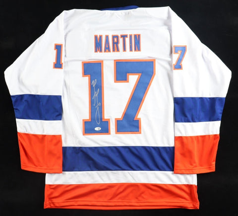 Matt Martin Signed New York Islanders Jersey (JSA) 13 Year Islander Veteran