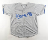 Matt Beaty Signed Royals Jersey (Beckett) Kansas City's 1st Baseman / Outfielder