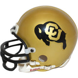 Rick Neuheisel Signed Colorado Buffaloes VSR4 Mini Helmet Go Buffs BAS 44119