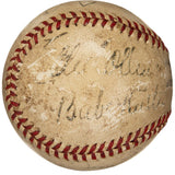 Babe Ruth Cobb Wagner & More Signed Official National League Baseball PSA+BAS