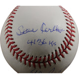 4000 K's Autographed OML Baseball Ryan Johnson Clemens Carlton Beckett 57265