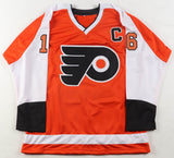 Bobby Clarke Signed Philadelphia Flyers Captains Jersey inscribed HOF 87/Beckett