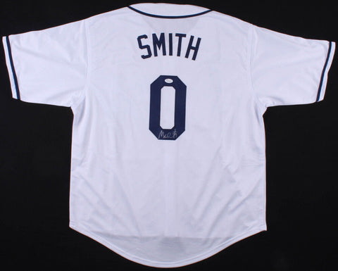 Mallex Smith Signed Mariners "M Effects" White Jersey (JSA COA) Seattle O.F.