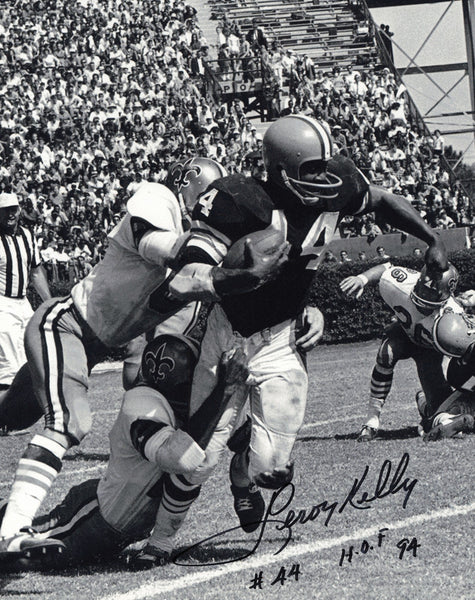 Leroy Kelly Autographed Signed 8x10 Photo Cleveland Browns "HOF 94" SKU #247489