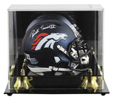 Broncos Patrick Surtain II Signed Speed Mini Helmet W/ Case BAS Witnessed