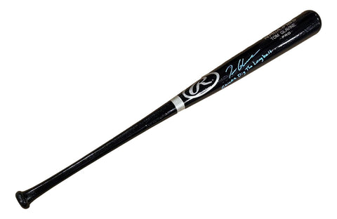 Tom Glavine Braves Signed Rawlings Baseball Bat Chicks Dig The Long Ball BAS