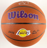 Chevy Chase Signed Los Angeles Lakers Basketball (Beckett) 1985 Hit Movie Fletch