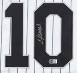 Yoan Moncada Signed Chicago White Sox Jersey (Beckett) Chi-Town 3rd Baseman