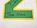SEATTLE SUPERSONICS GARY PAYTON AUTOGRAPHED WHITE JERSEY "THE GLOVE" JSA 215727