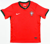 Cristiano Ronaldo Autographed Portugal Home Soccer Jersey #7-Beckett Holo *M LOA