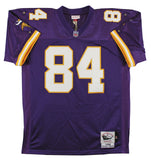 Vikings Randy Moss Authentic Signed Purple 1998 Mitchell & Ness Throwback