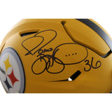 Jerome Bettis Signed Pittsburgh Steelers SpeedFlex ALT 25 Helmet Beckett W 57516