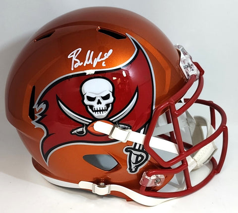 Buccaneers BAKER MAYFIELD Signed Full Size FLASH Authentic Helmet AUTO - BAS
