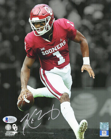 Kyler Murray Signed Oklahoma Sooners Spotlight 8x10 Photo - (Beckett COA)