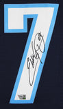 Titans Eddie George Authentic Signed Light Blue M&N Throwback Jersey Fanatics