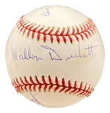 Negro League Legends Multi Signed Baseball 5 Signatures BAS AC22620
