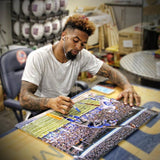 ODELL BECKHAM JR. Signed / Inscribed Metallic Framed  20x24 Photo STEINER LE 50
