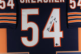 BRIAN URLACHER (Bears HOF navy TOWER) Signed Autographed Framed Jersey Beckett