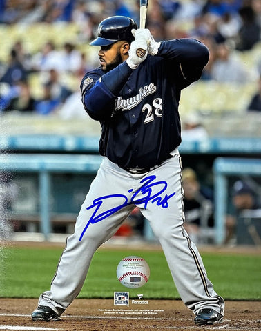 Milwaukee Brewers All Star PRINCE FIELDER Signed 8x10 Photo #1 AUTO -