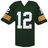 Lynn Dickey Signed Green Custom Football Jersey w/Packers HOF'92 -(SCHWARTZ COA)
