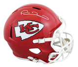 Chiefs Patrick Mahomes Signed Full Size Speed Rep Helmet W/ Case JSA Witness
