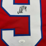 Autographed/Signed Nicklas Backstrom Washington Red Retro Jersey JSA COA