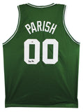 Robert Parish Authentic Signed Green Pro Style Jersey Autographed PSA/DNA