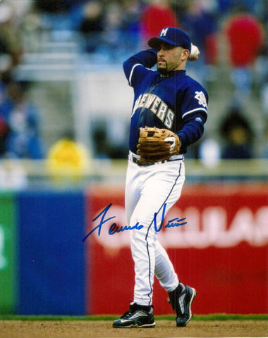 1994-99 Milwaukee Brewers FERNANDO VINA Signed 8x10 Photo AUTO #3