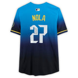 Aaron Nola Autographed Philadelphia Phillies Nike Limited Jersey Fanatics
