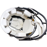 Kurt Warner Marshall Faulk Dick Vermiel LA Rams TB Pro Helmet Beckett 42259